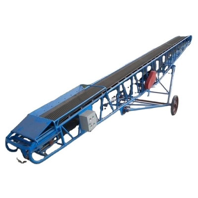 Engine Heat Resistant Firewood Gasoline Belt Conveyor Firewood Equipment Processor Elevator Rubber Wood Belt Conveyor